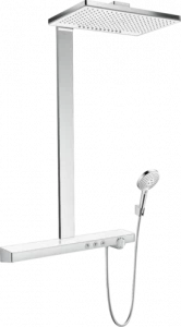 27028400 Rainmaker Select Showerpipe 460 2jet EcoSmart 9 л / мин с термостатом Hansgrohe
