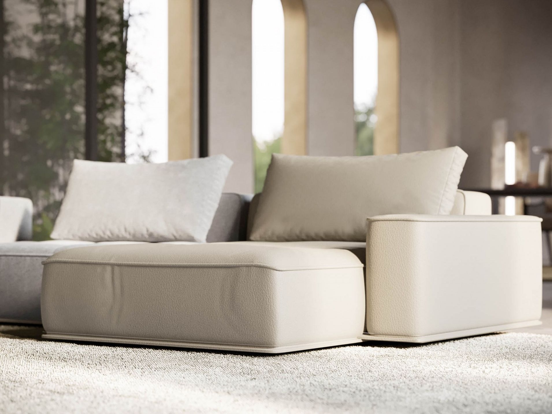 Модульный тканевый диван Enne Сохо ARCH-00066683 - Вид №4