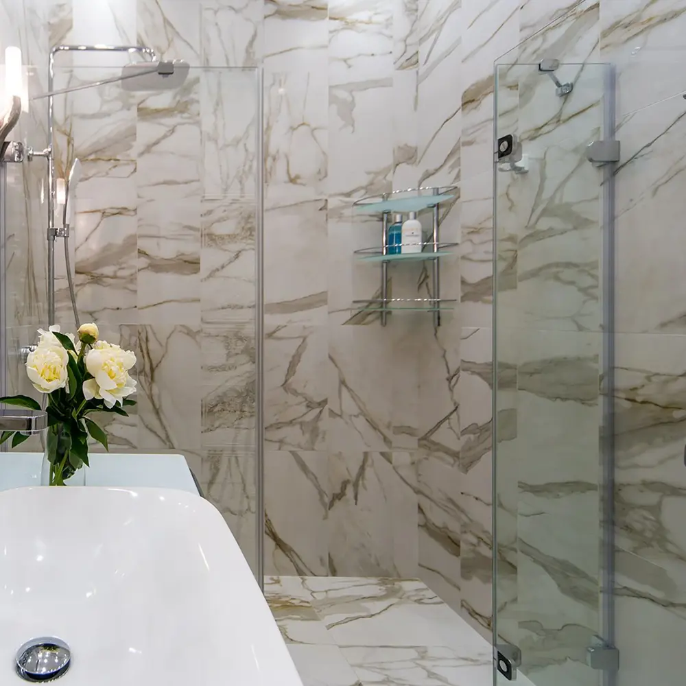 LAKO DECOR - Самоклеящиеся панели ПВХ Белый мрамор для стен и пола 87289074 STLM-0073637 - Вид №6