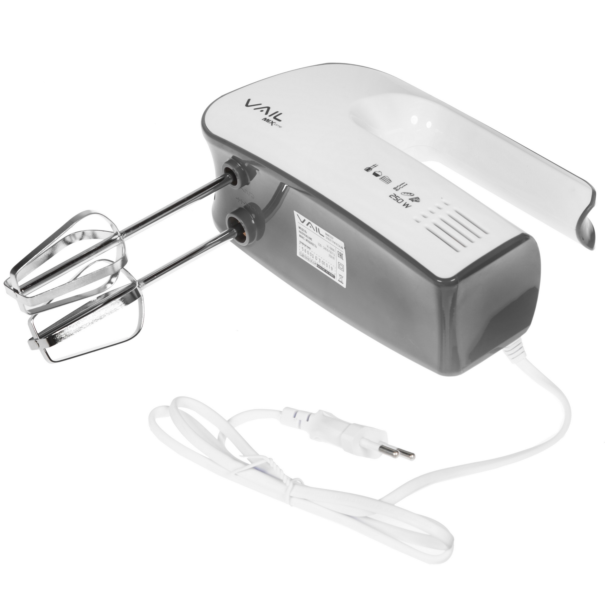 8192639 Миксер VAIL VL-5600 серый STDN-0132081 - Вид №4