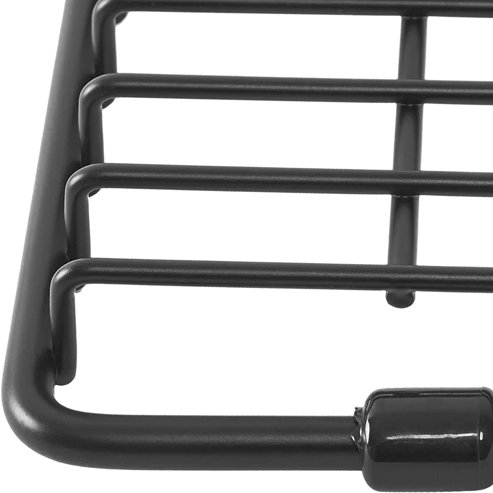 Подставка под горячее Delinia 20x20x1.5 см металл черный STLM-2147217 - Вид №2