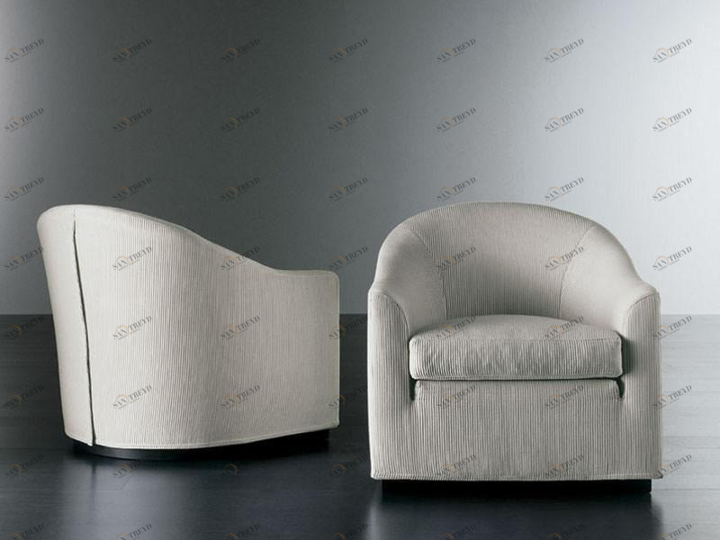 Meridiani Мягкое кресло со съемным чехлом из ткани Lenny fit sun-id-1350364