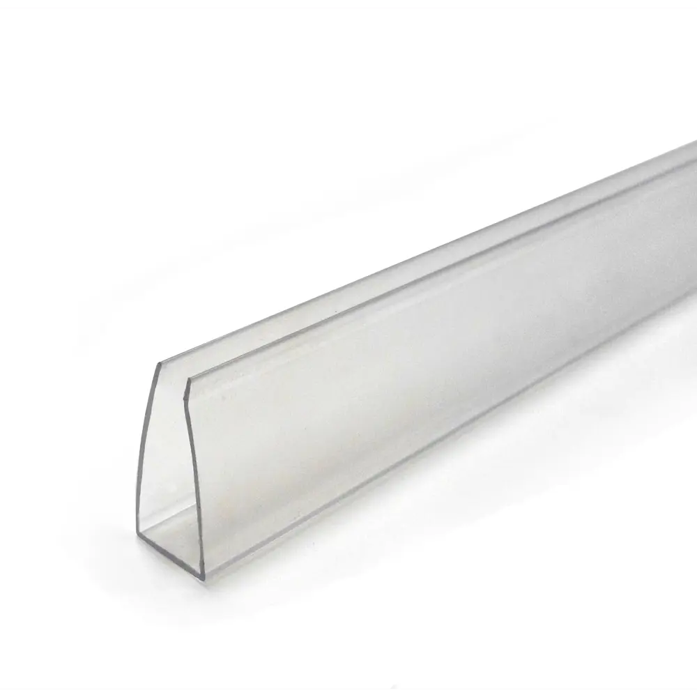 Профиль торцевой для поликарбоната Novattro 10 мм 2.1 м прозрачный Santreyd STLM-2042309