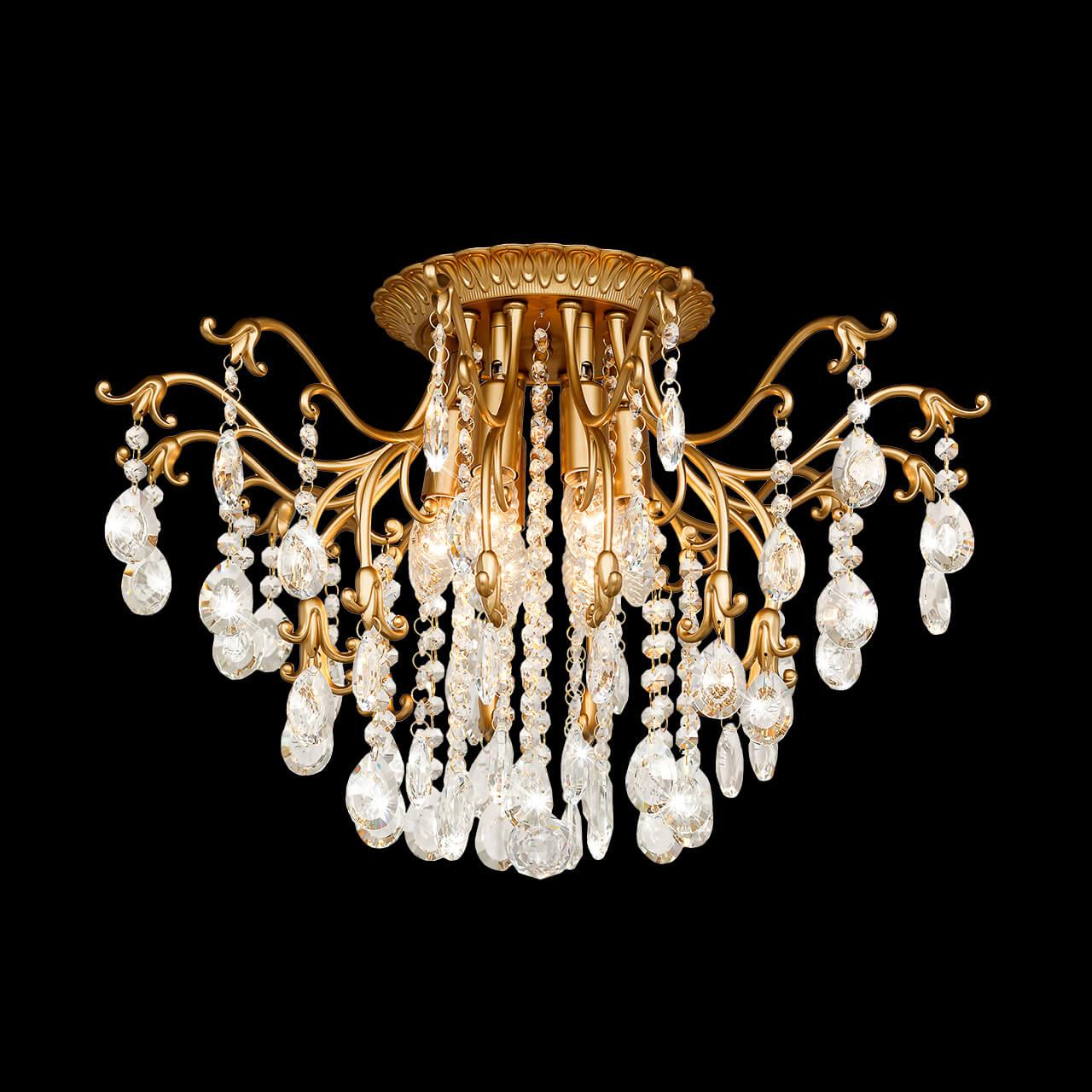 Потолочная люстра Silver Light Clare 734.58.6 SILVER LIGHT ДИЗАЙНЕРСКИЕ, CLARE 181822 Золотой  - Вид №1