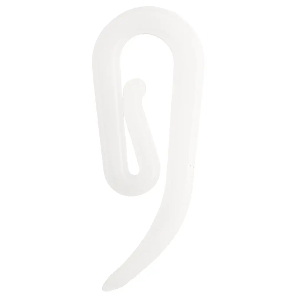 Крючок-зажим для штор Мульти 2 см цвет белый 10 шт Santreyd STLM-2122529 - Вид №1