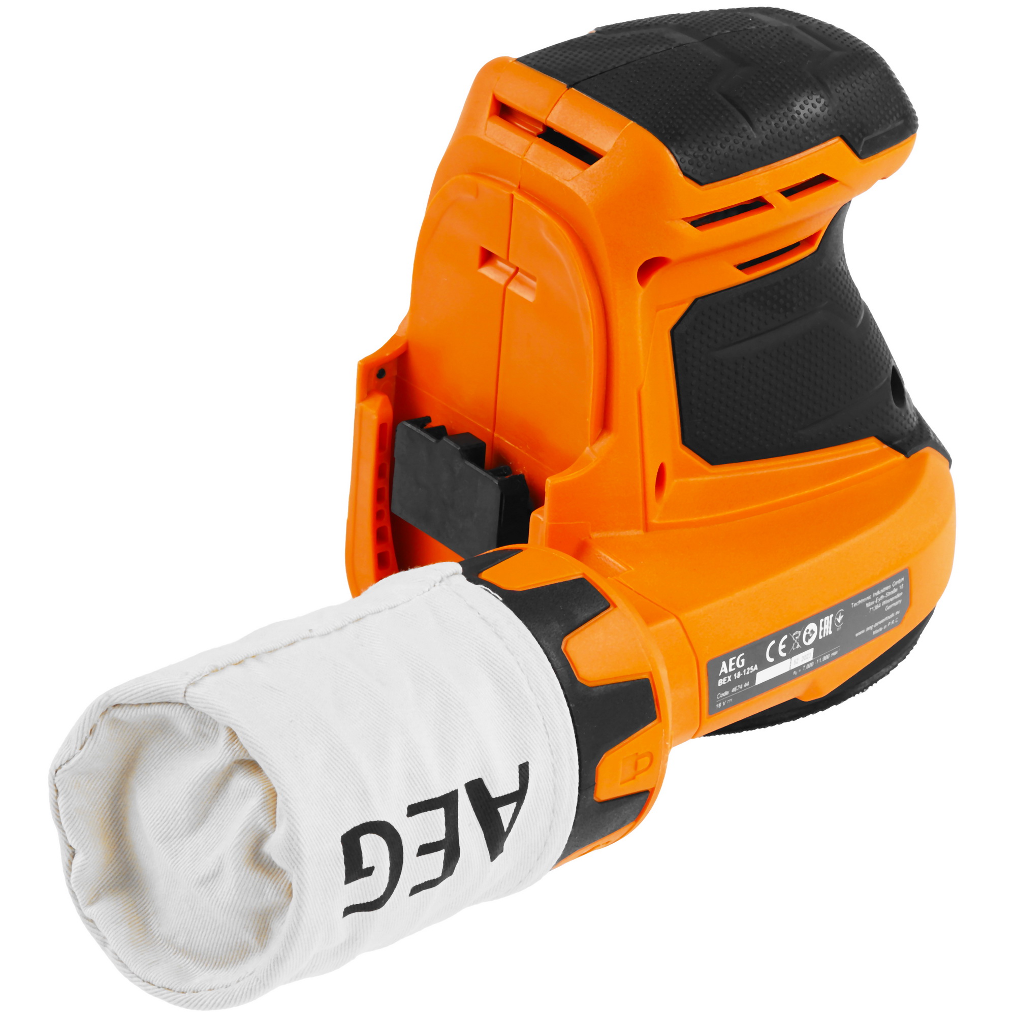 Эксцентриковая шлифмашинка AEG BEX18-125-0 PRO 18V  , Без ЗУ, Без АКБ 5481005 STDN-0081591 - Вид №1