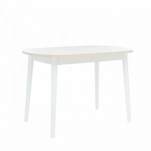 Обеденный стол раздвижной белый Leset "Акра 1Р" IMPEX  00-3967205 Белый