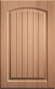 Фасады для кухни Кантри Фрезеровка «Арка сложная» Бук дымчатый №186