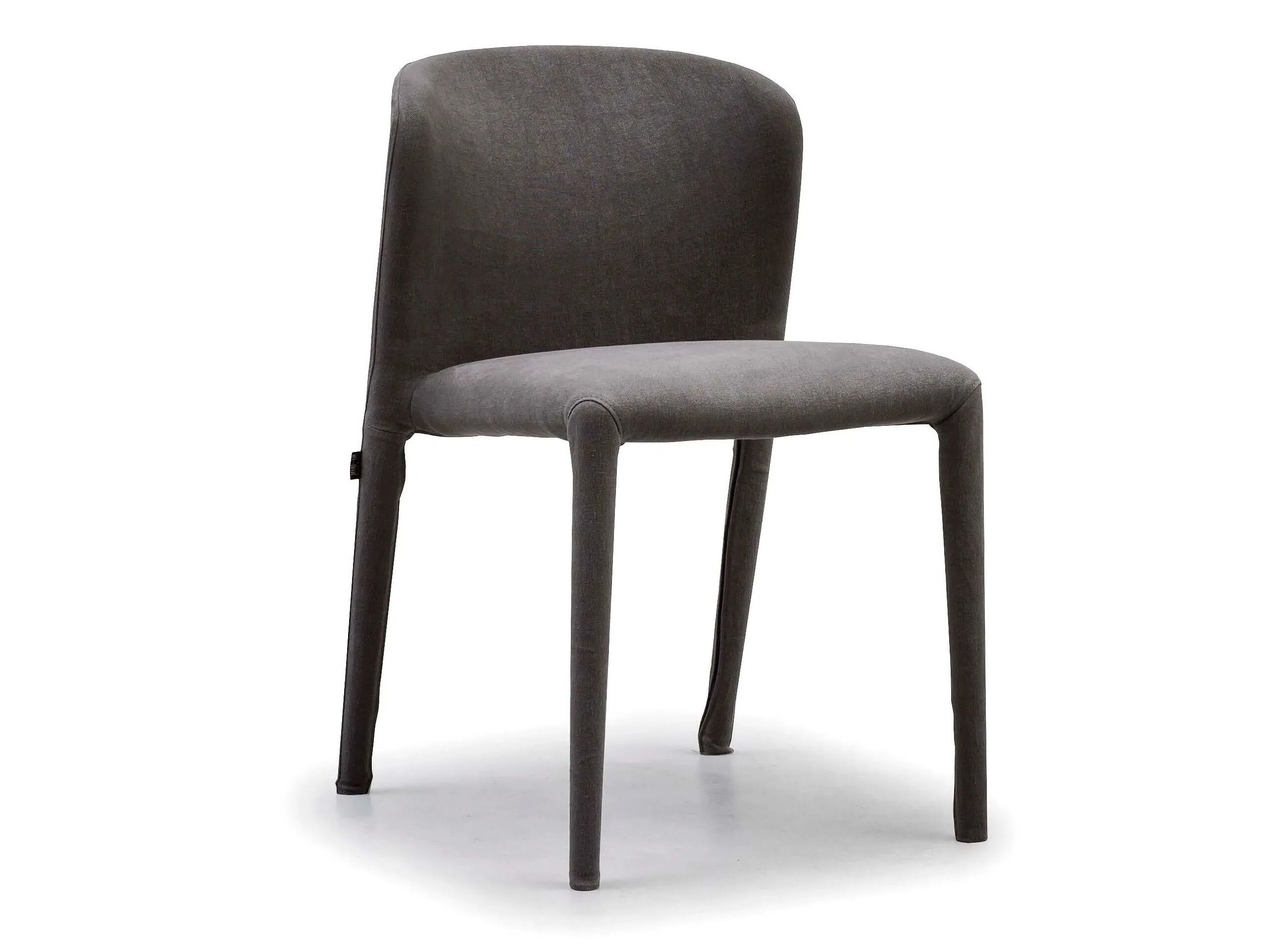 Штабелируемый кожаный мягкий стул Alf DaFrè KAROL ARCH-00140189 - Вид №1