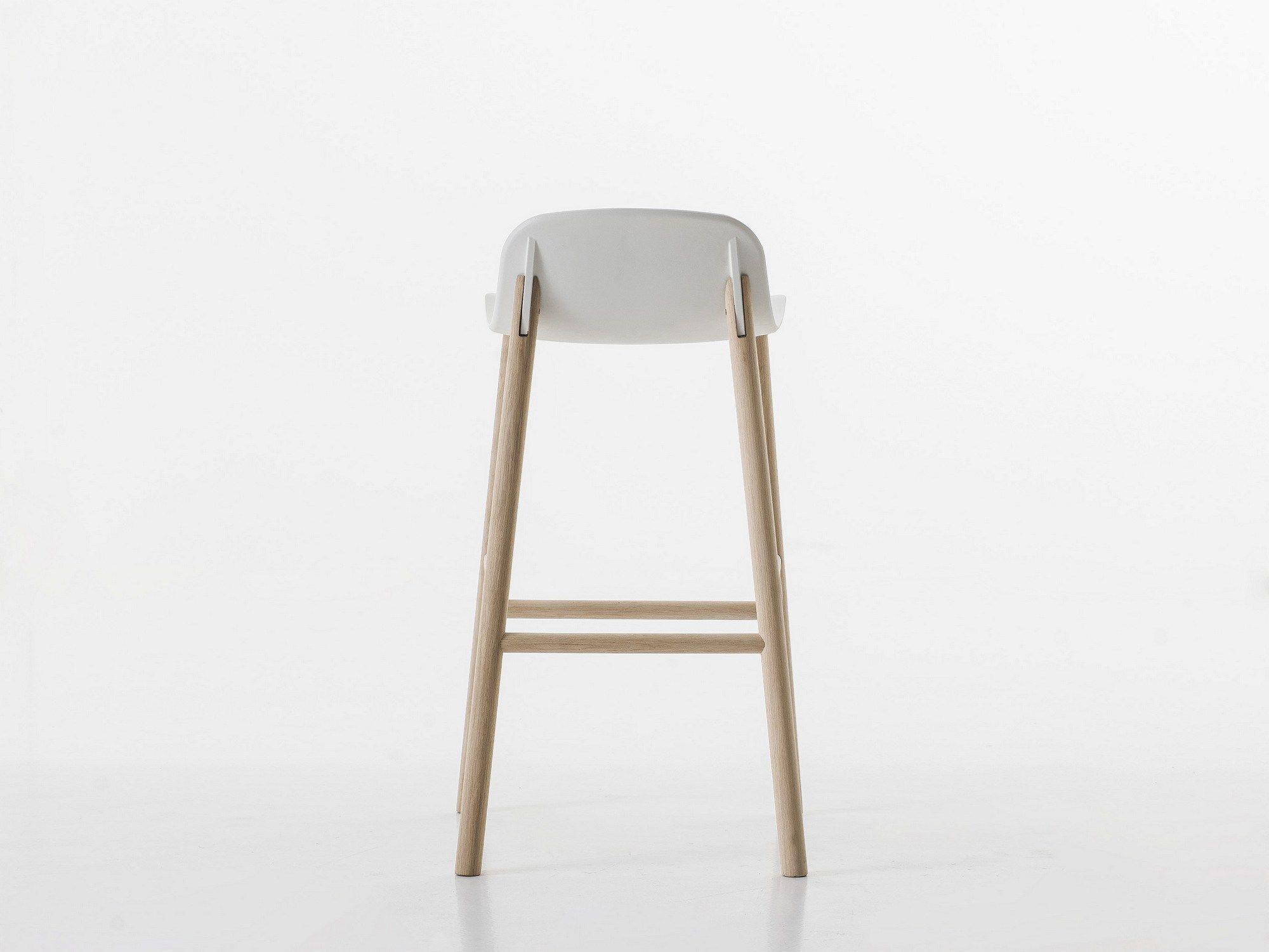 Полиуретановый барный стул со спинкой Kristalia Sharky ARCH-00125105 - Вид №6