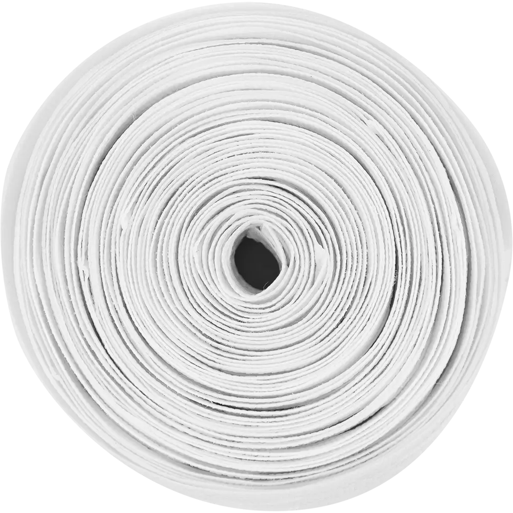 Лента шторная 25 мм цвет матовый белый ТОРГОВЫЙ ДОМ ТЕКСТИЛЬ STLM-2071875 - Вид №2