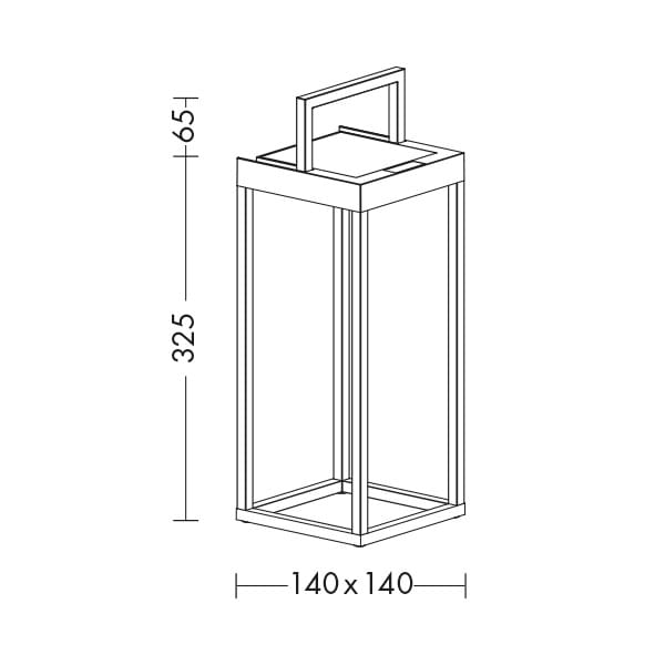 Светодиодная солнечная энергия открытый настольная лампа Rossini Illuminazione Ilsolare ARCH-00127272 - Вид №8