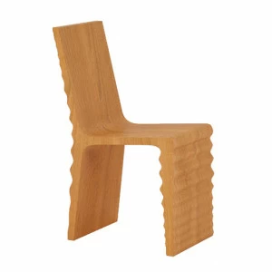 Стул деревянный 85х57 см дуб Wave ODINGENIY ДИЗАЙНЕРСКИЕ 178393 Бежевый