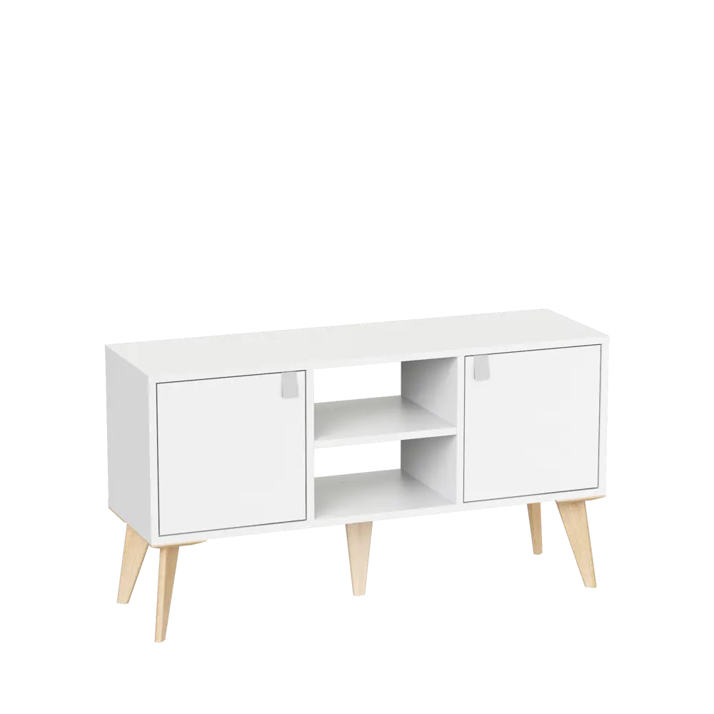 Набор ножек мебельных Spaceo KUB 21 см цвет бежевый 4 шт STLM-2056042 - Вид №1