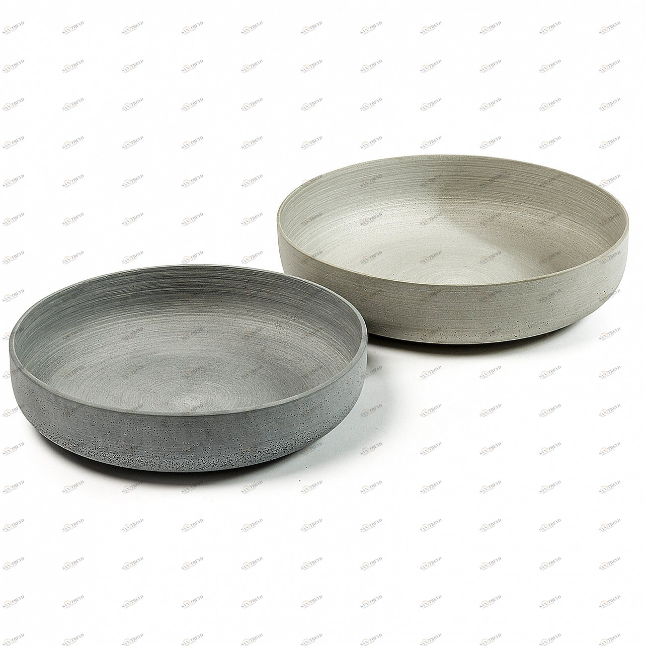 Чаша из цемента серая Stefy от La Forma, 2 штуки LA FORMA STEFY 342762 Серый 