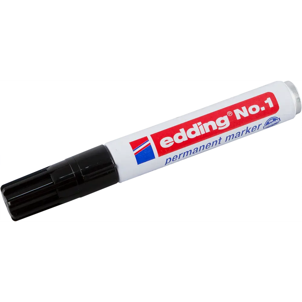 Маркер заправляемый Edding, чёрный 1-5 мм STLM-2181087