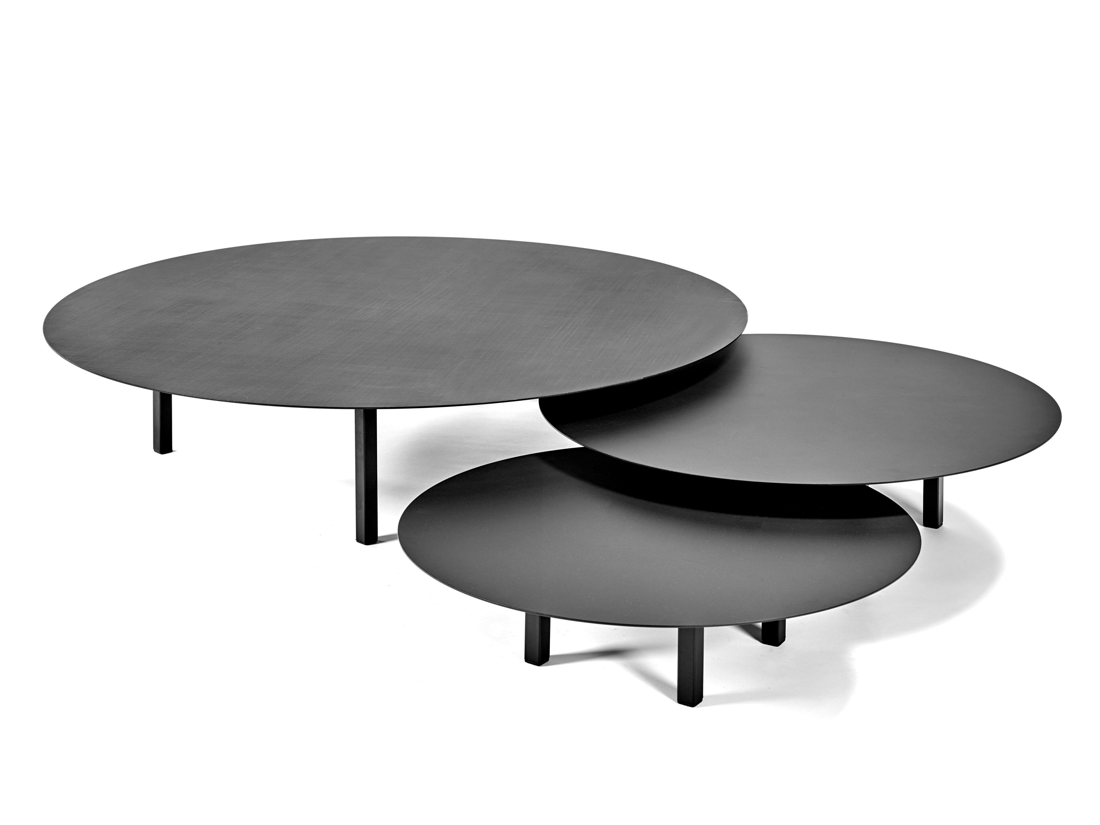 Стальной низкий круглый журнальный столик Serax Bea Mombaers Furniture ARCH-00118090 - Вид №9