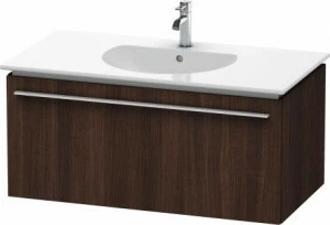 XL606305353 X-Large Тумбочка подвесная Каштан темный, декор