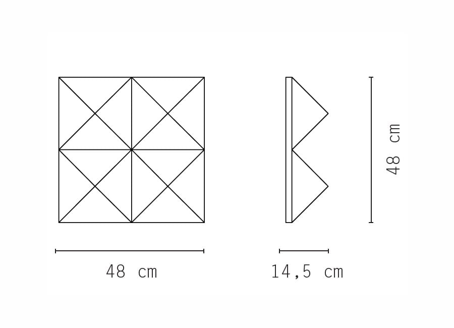 Модульная трехмерная поверхность плитки VERPAN зеркало ARCH-00003279 - Вид №4
