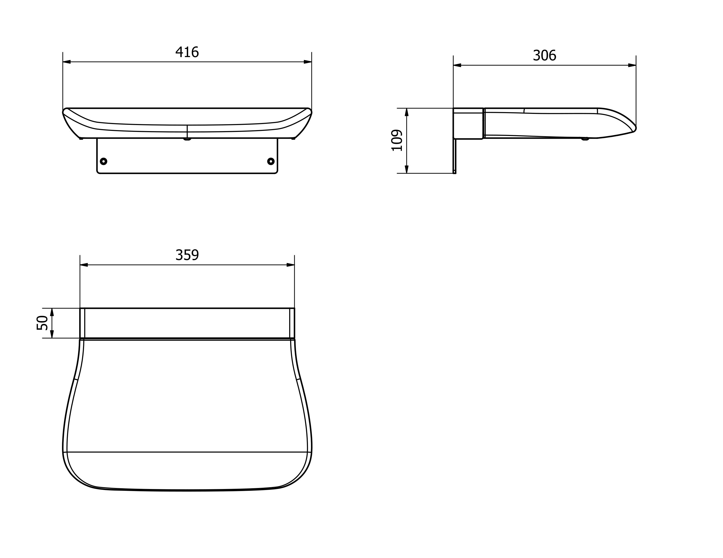 Складное сиденье для душа EVER Life Design Tuck ARCH-00001020 - Вид №1
