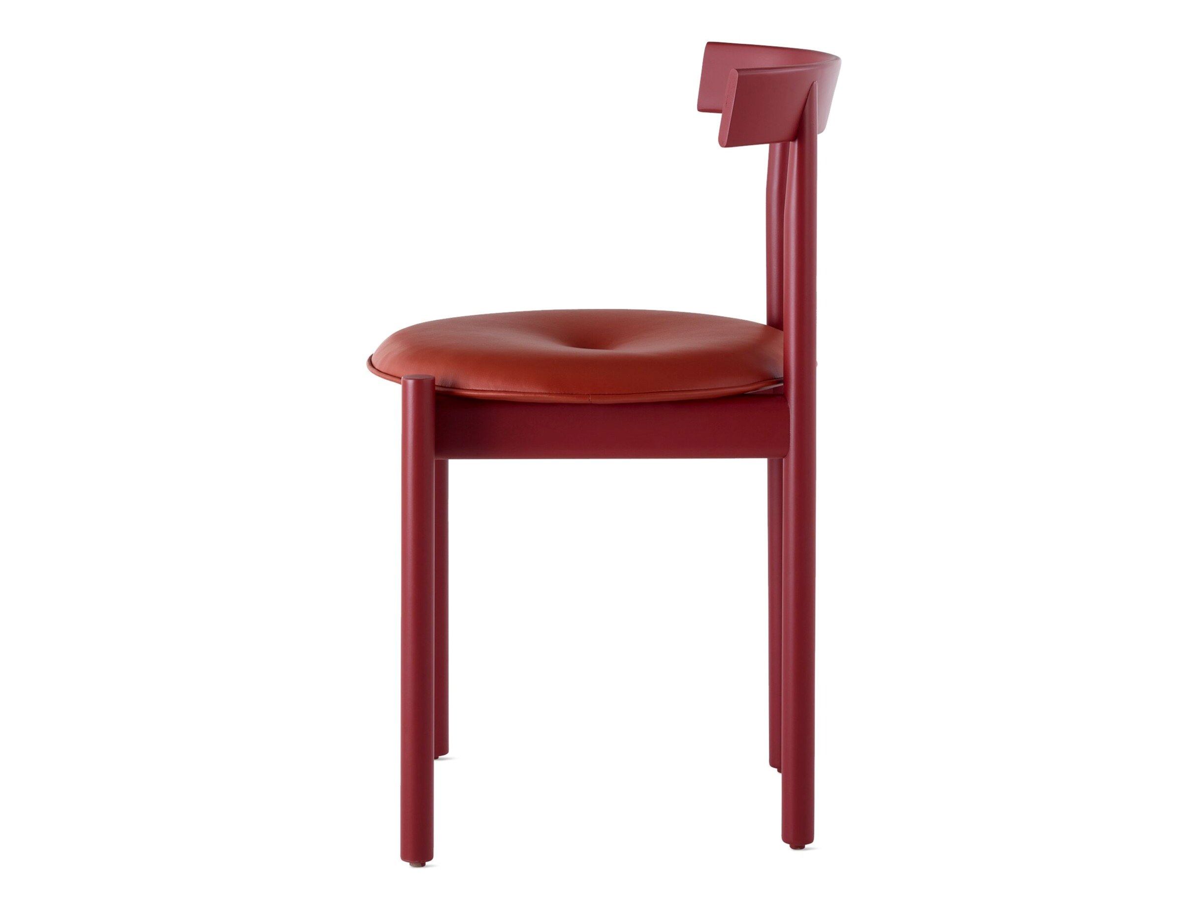 Стул из массива дерева с мягким сиденьем Herman Miller Comma ARCH-00076455 - Вид №1