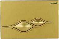 GP1006.00 Кнопка для инсталляции UFO золото матовая Creavit