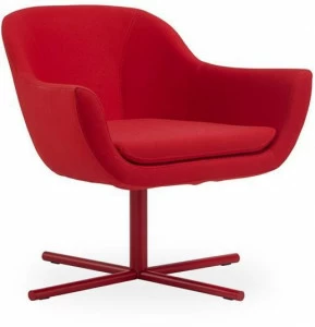 B&T Design Кресло поворотное на 4-х спицах с подлокотниками