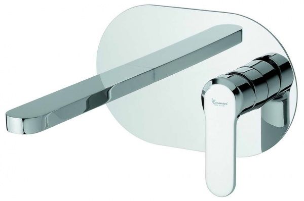 77055CR Emmevi Nefer, встраиваемый в стену смеситель для раковины, цвет хром