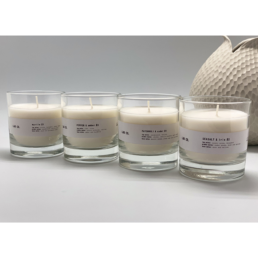 VV040GCLB Свеча ароматическая lab co, Амбра и гвоздика, 40 ч Ambientair  - Вид №2