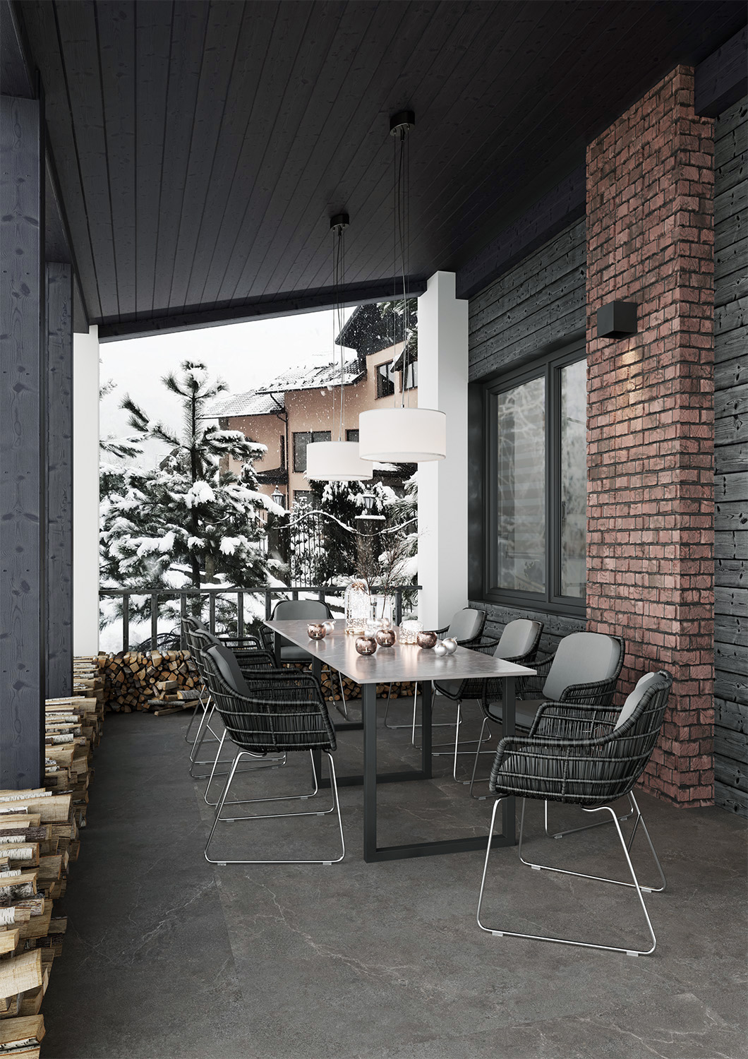 Элегантный керамогранит Staro Antislip – атмосфера уюта и безопасности STP-ST35 INCOLOR Antislip 120 - Вид №3