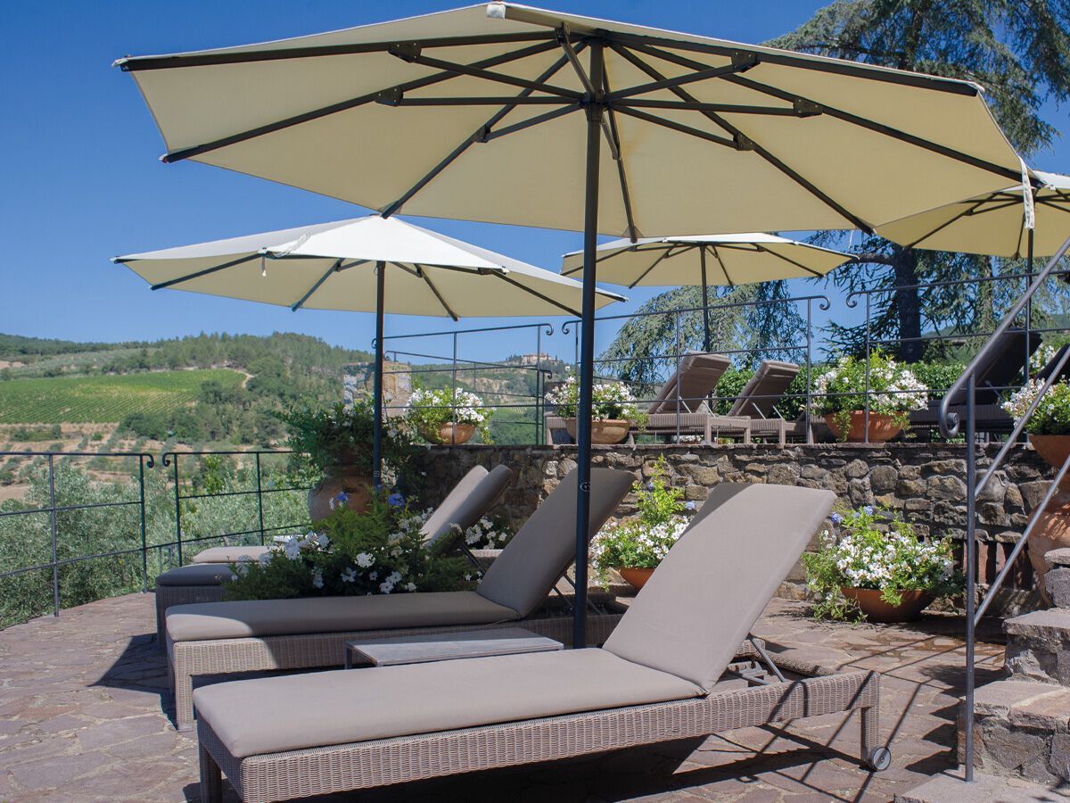 Зонтик с центральным полюсом Ombrellificio Poggesi UP ARCH-00144922 - Вид №7