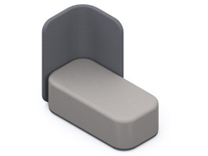 Модульное сиденье с угловой спинкой