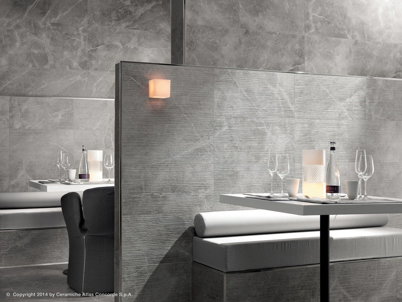 Белое керамическое покрытие с эффектом мрамора Atlas Concorde Marvel Pro ARCH-00130235 - Вид №13