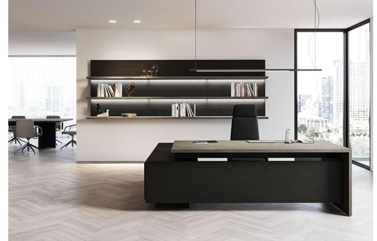 Las Mobili Угловой стол с системой управления кабелями Elite sun-id-1348609 - Вид №1