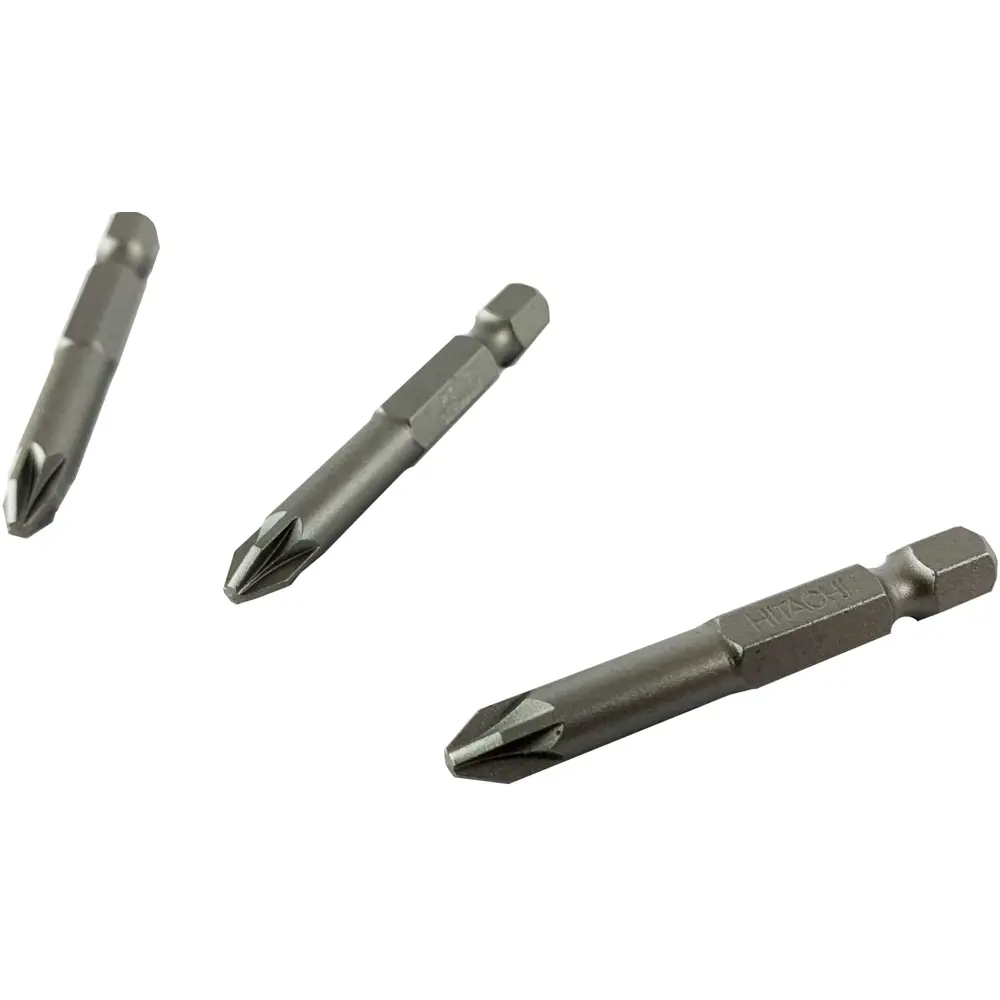 Бита крестовая Hitachi HTC-752286 PZ2x50 мм, 3 шт STLM-2129798 - Вид №1