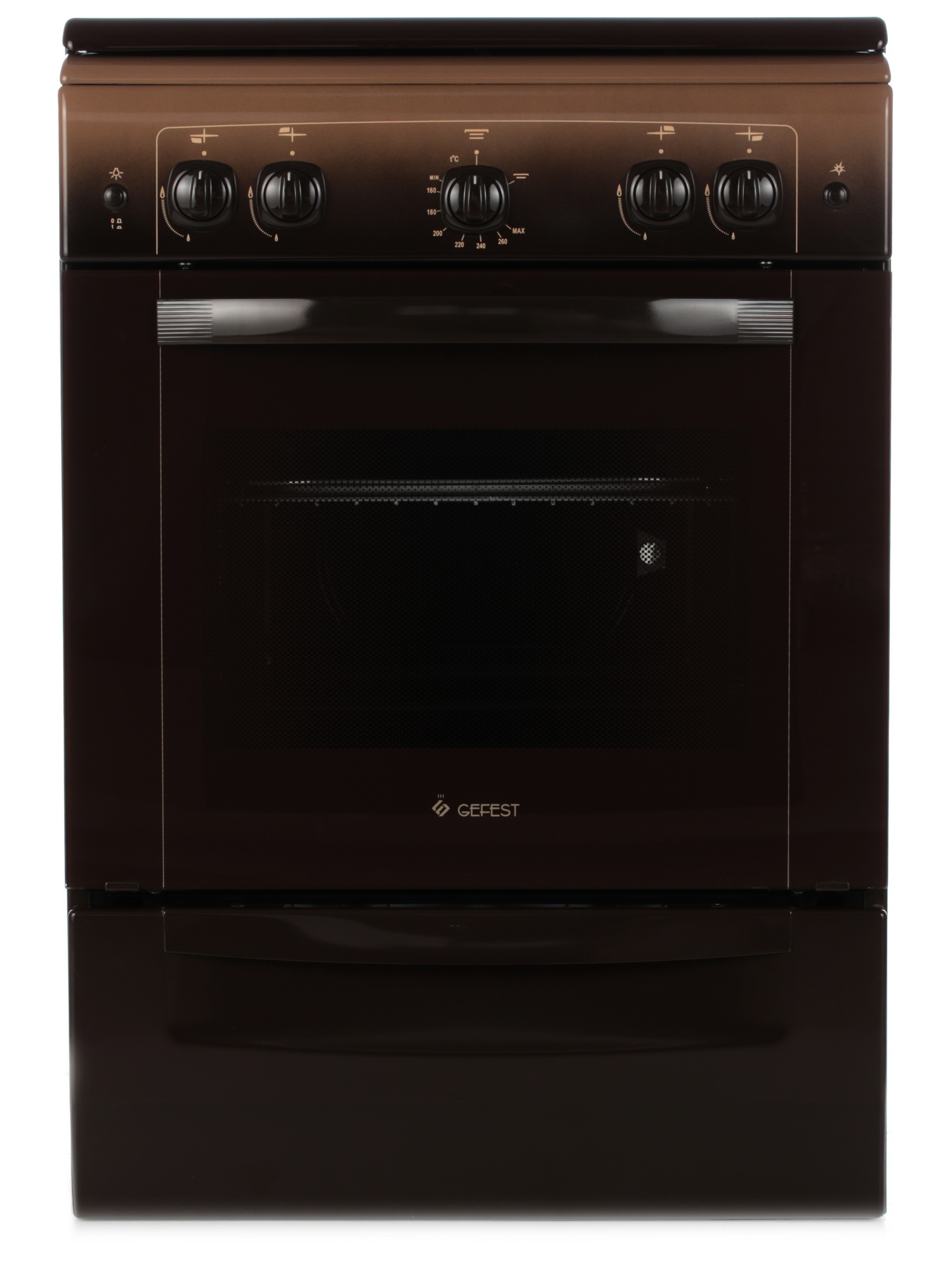 1089327 Газовая плита Gefest 6100-02 0010 коричневый STDN-0044596
