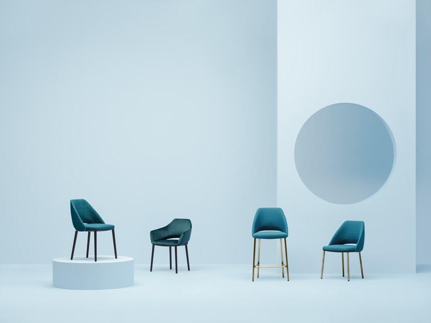 Pedrali Стул из мягкой ткани Vic 655 - Вид №3