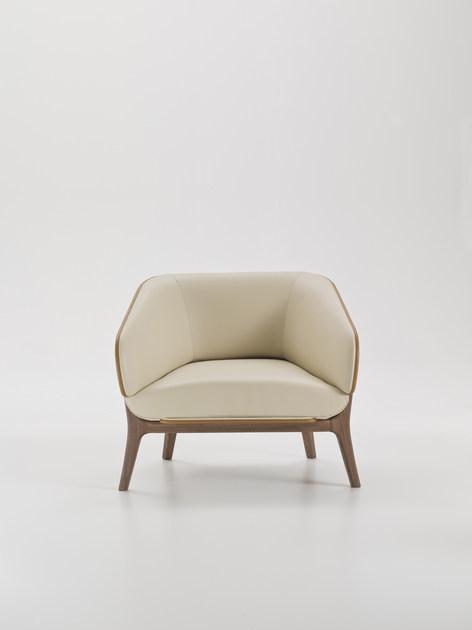 i 4 Mariani Кожаное кресло с подлокотниками Savile row sun-id-1500866 - Вид №7