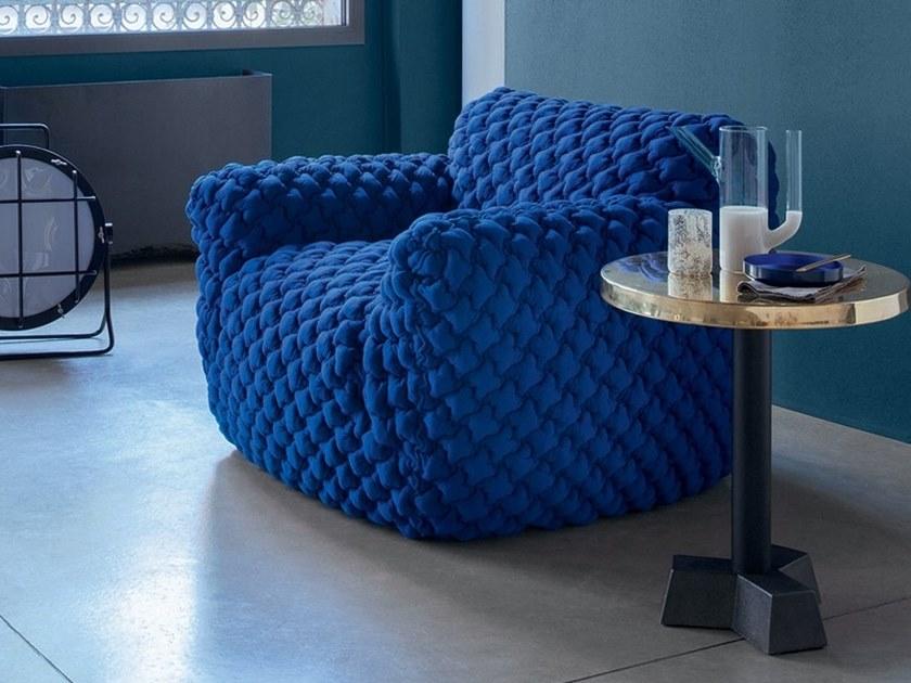 Gervasoni Кресло из ткани со съемным чехлом с подлокотниками Nuvola sun-id-1451243 - Вид №5