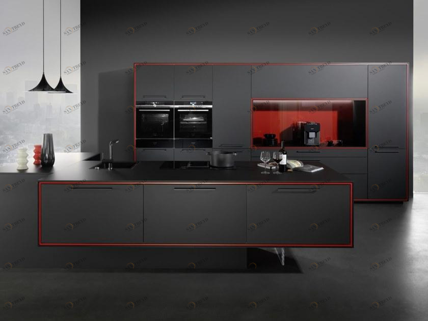 rational Fenix-ntm® кухня с ручками Contemporary sun-id-1424871
