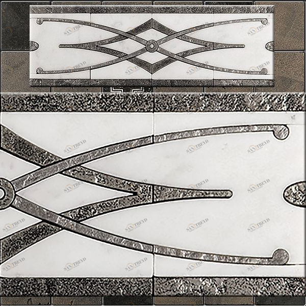 БОРДЮР ИЗ МРАМОРА CL-2 SKALINI CLASSIC CL2