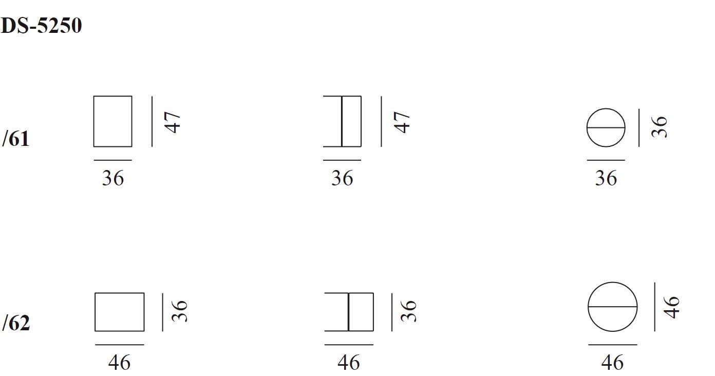 Круглый журнальный столик из кожи и листового металла de Sede DS-5250 TANGO ARCH-00035054 - Вид №12