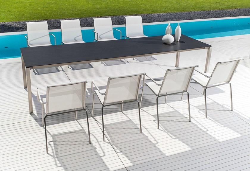 FISCHER MÖBEL Садовый стол прямоугольный раздвижной Modena sun-id-1464901 - Вид №6