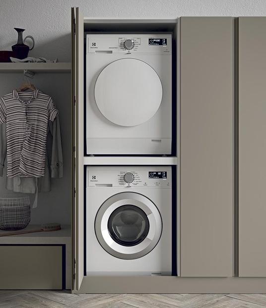 Birex Модульный шкаф для стирки с раковиной Idrobox sun-id-1386620 - Вид №1