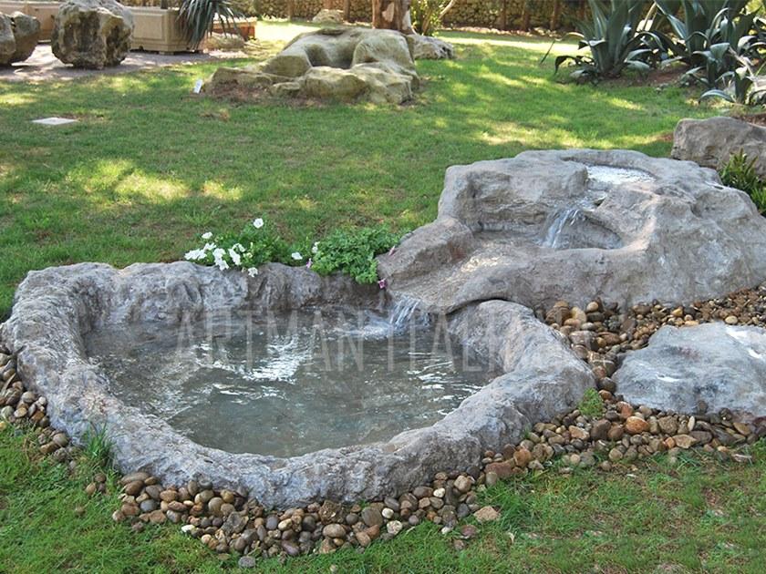 ARTMAN ITALIANA Реконструированный каменный фонтан с водопадом Cascate e laghetti sun-id-1425809 - Вид №2