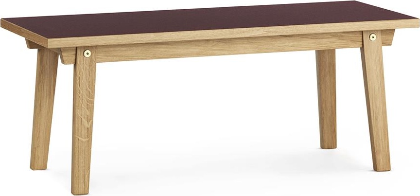 603091 журнальный столик 42 x 100 см Linoleum Normann Copenhagen Slice