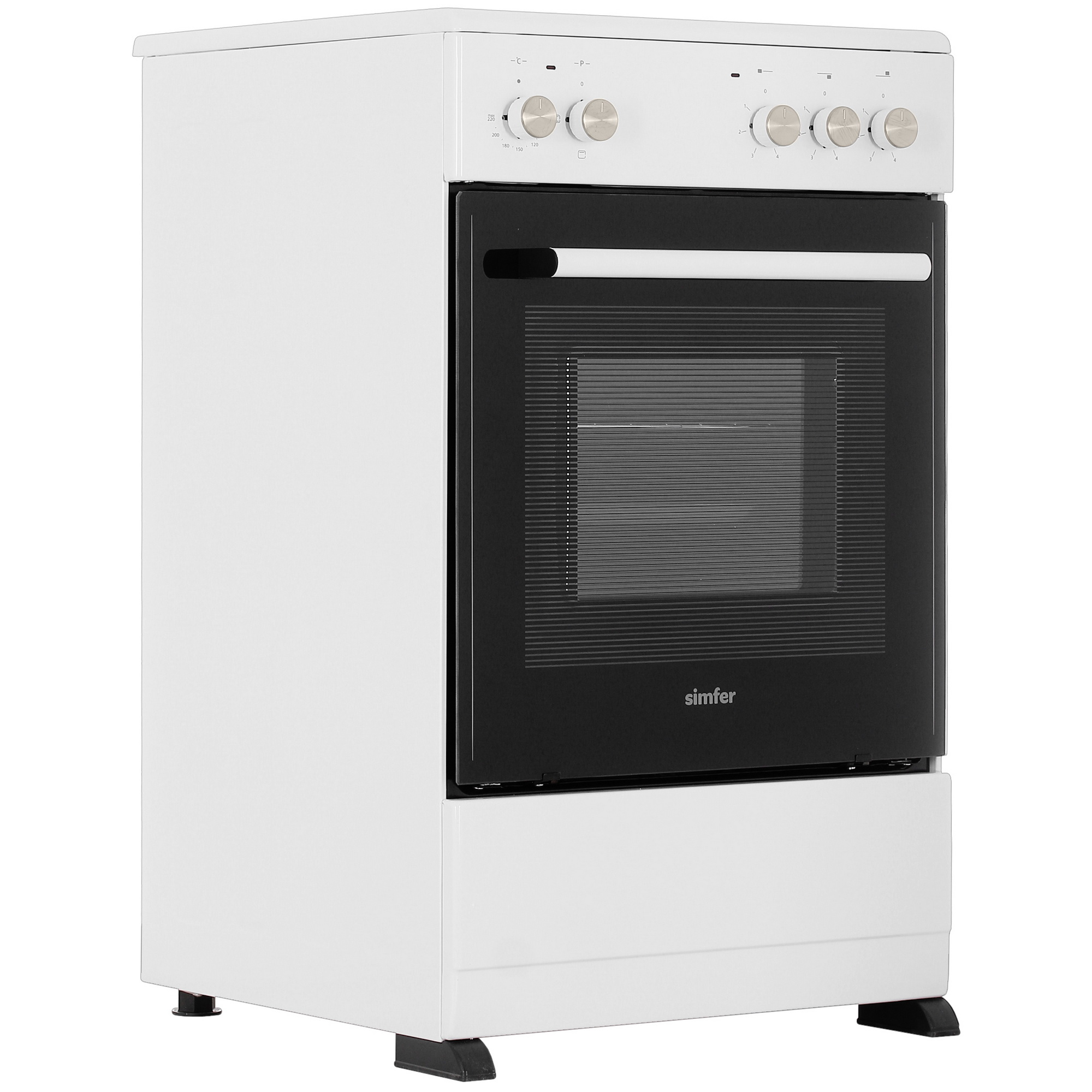 9920241 Электрическая плита Simfer F50VW03015 белый STDN-0137409 - Вид №1