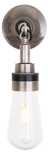 Mullan Lighting Настенный светодиодный светильник из латуни для ванной  Mlbwl117  - Вид №1