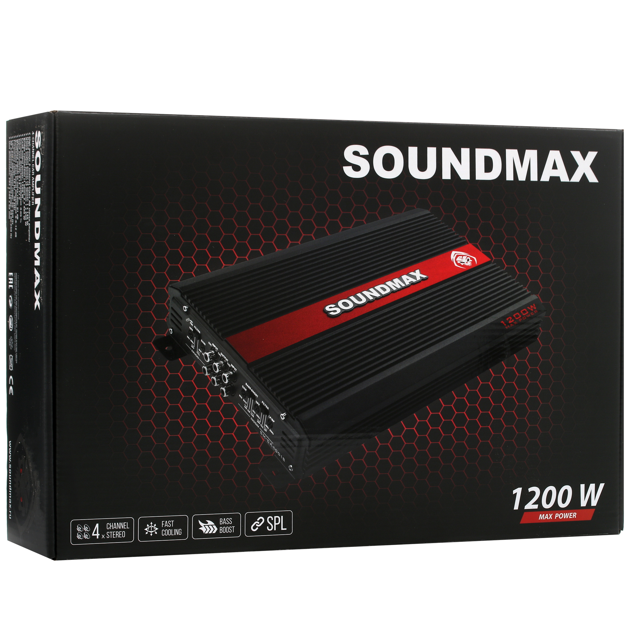 9971683 Усилитель Soundmax SM-CA4001S STDN-0110168 - Вид №7