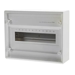 Щит распределительный навесной Hager Volta VA12CN 12 модулей IP30 пластик